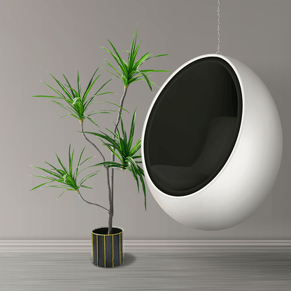 SOGA 4X 180cm Realistic Artificial Dracaena, Rubberised Silk Cloth + Iron Wire, Home Decor - UrbanNest Co