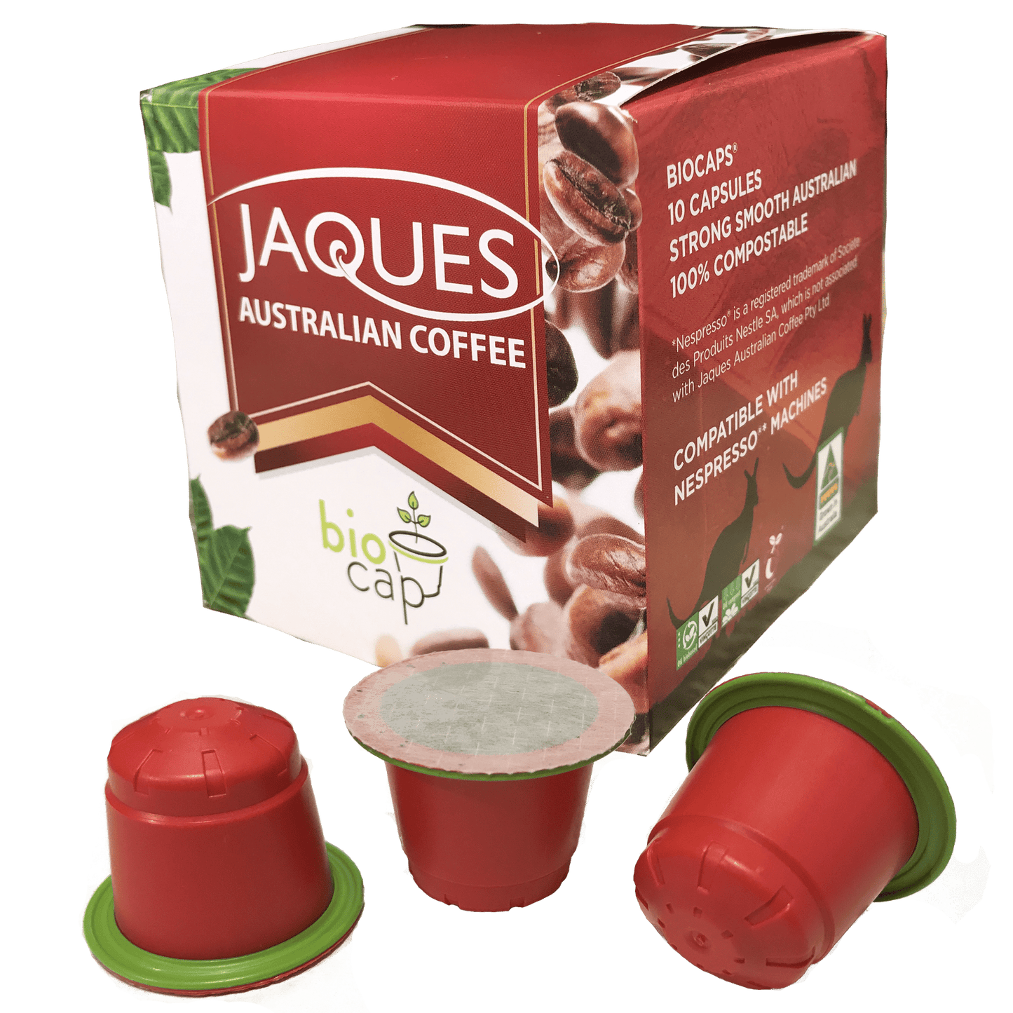 Jaques BioCaps (for Nespresso) - UrbanNest Co