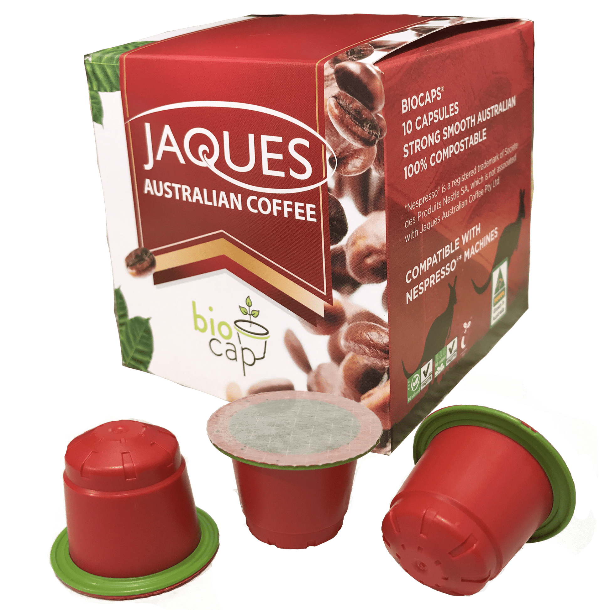Jaques BioCaps (for Nespresso) - UrbanNest Co