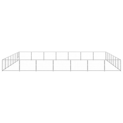 NNEVL Dog Kennel Silver 49 m² Steel - UrbanNest Co