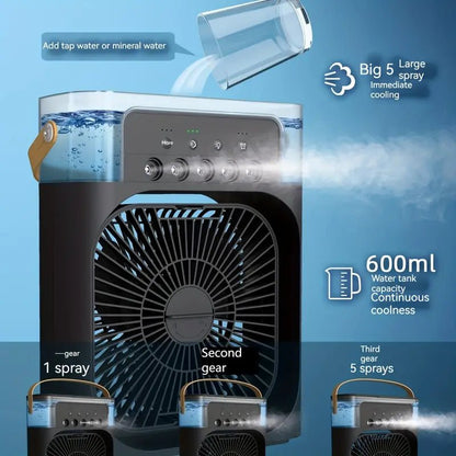 Portable Humidifier Fan AIr Conditioner Household Small Air Cooler - UrbanNest Co