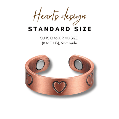 Pure Copper Magnetic Therapy Ring - UrbanNest Co