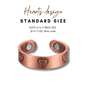 Pure Copper Magnetic Therapy Ring - UrbanNest Co