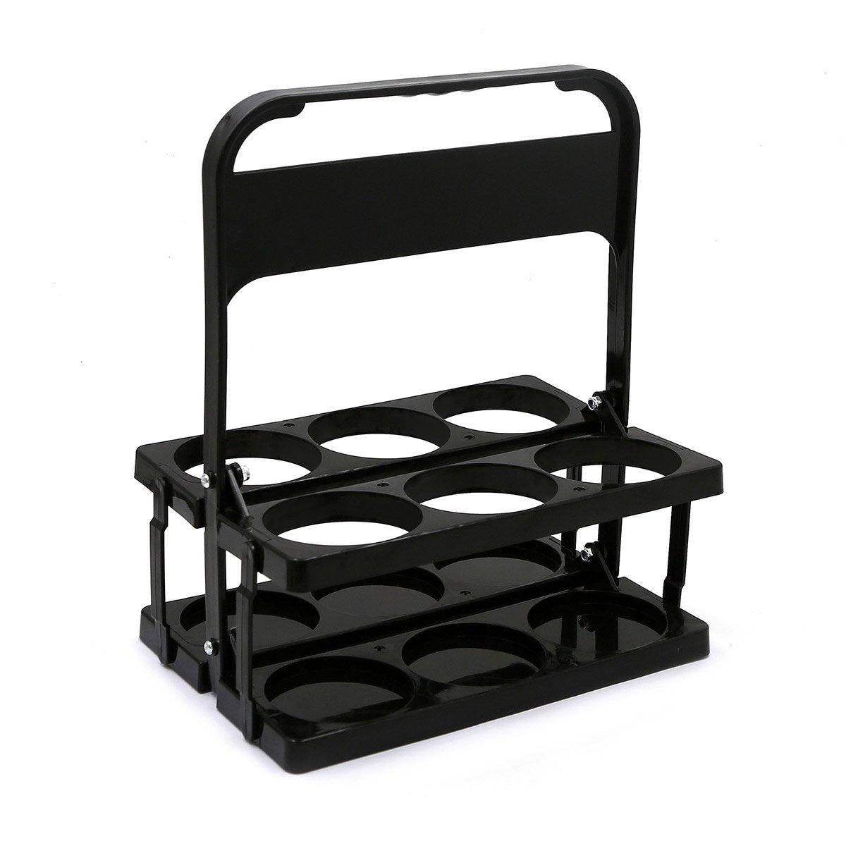 Portable Foldable Plastic Beer Carrier Basket Drinks Storage Tote Stand Holder - UrbanNest Co