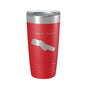 Crystal Lake Map Tumbler Travel Mug Insulated Laser Engraved Coffee Cup Michigan 20 oz - UrbanNest Co
