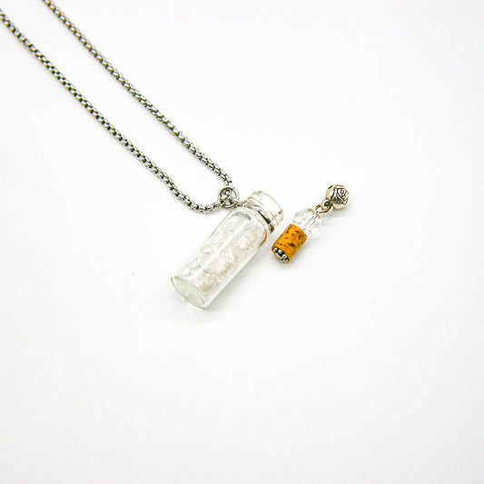 Clear Quartz Diffusing Necklace | Energy & Healing | Diffusing on the go | Perfect Gift - UrbanNest Co