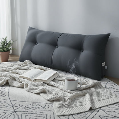 SOGA 4X 100cm Dark Grey Triangular Wedge Bed Pillow Headboard Backrest Bedside Tatami Cushion Home Decor - UrbanNest Co