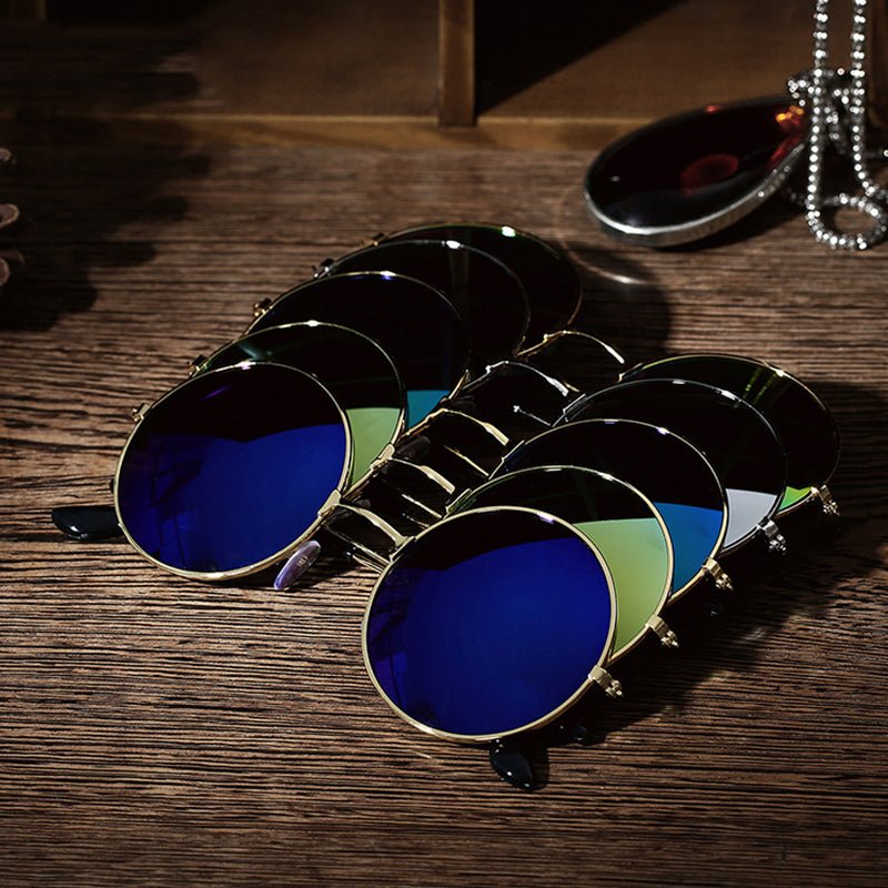 Fashion Vintage Sunglasses Metal Frame - UrbanNest Co