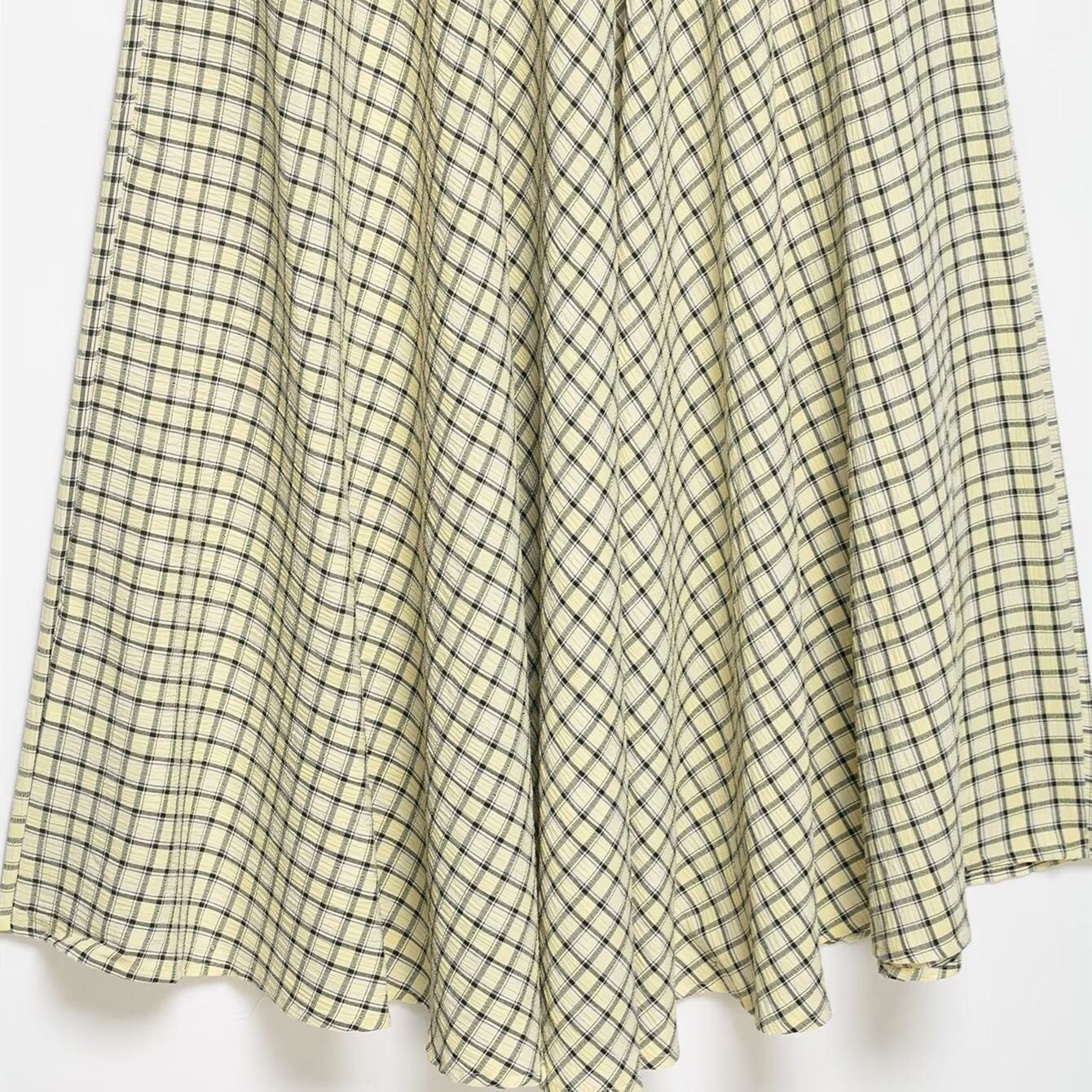 Checkered camisole MIDI dress for women's wear - UrbanNest Co
