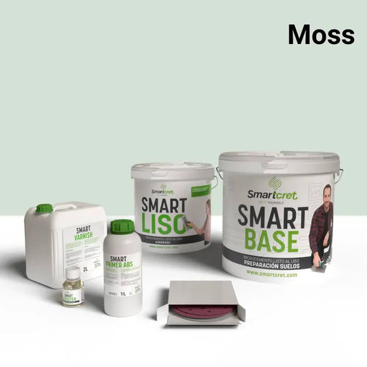 Kit de microcemento para paredes de baño de pladur o yeso de 8 m² - UrbanNest Co