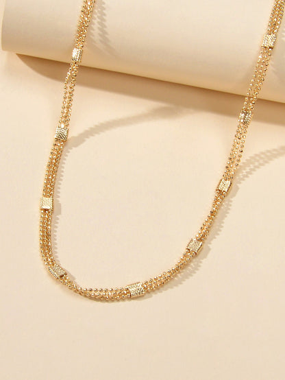 Wholesale Price Multi - layer Popcorn Chain Gold 90s Tattoo Choker Necklace Collar - UrbanNest Co