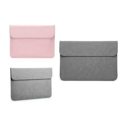13.3inch Pouch Laptop Bag Cover Pu Leather Sleeve Case Macbook Air Pro Dell - UrbanNest Co