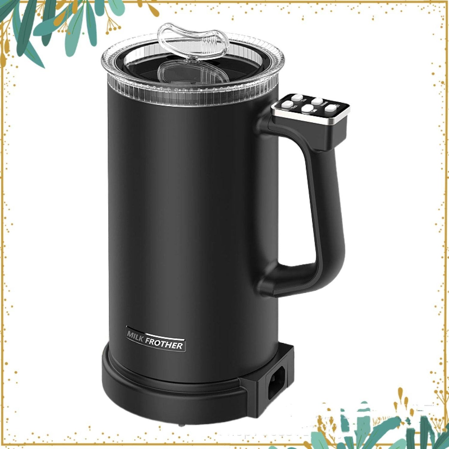 Electric Milk Frother for Coffee & Lattes – Hot & Cold Frothing - UrbanNest Co