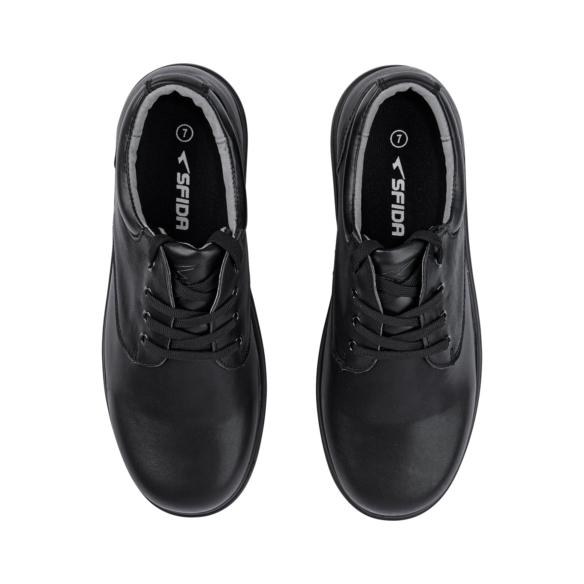 Class Junior Lace School Shoes - Black - UrbanNest Co