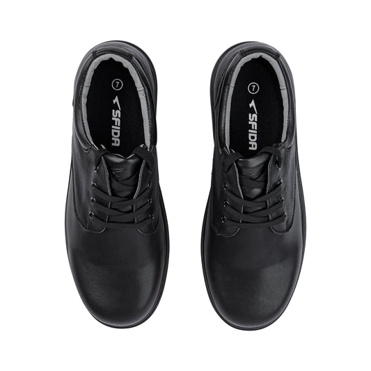 Class Junior Lace School Shoes - Black - UrbanNest Co