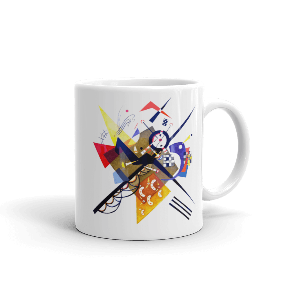 Wassily Kandinsky On White II (Auf Weiss) 1923, Artwork Mug - UrbanNest Co
