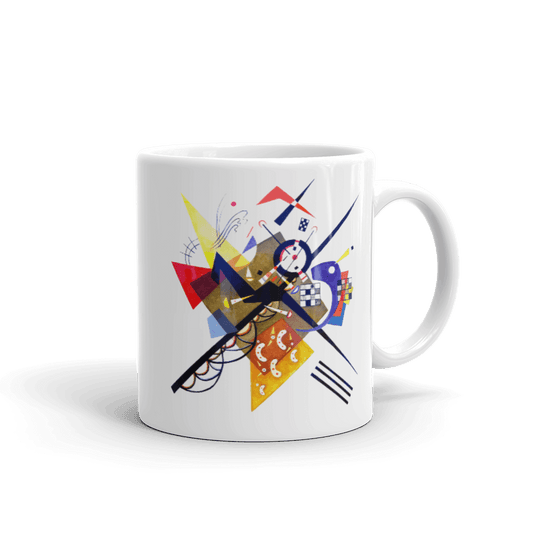 Wassily Kandinsky On White II (Auf Weiss) 1923, Artwork Mug - UrbanNest Co