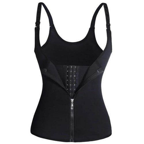 Waist Trainer Tank Top For Women Zipper Body Shaper Tummy Control - UrbanNest Co