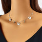 Trendy Gold Chain Star Butterfly Charm Collar Necklace Women Party Decoration - UrbanNest Co