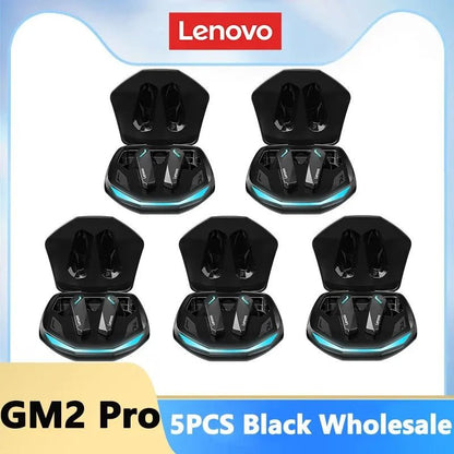 100% Original Lenovo GM2 Pro Bluetooth Wireless Earphone High - Quality Noise - Canceling TWS Gaming Earbuds With Multiple Devices - UrbanNest Co