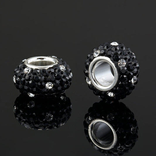 Solid 925 Sterling Silver Spinner Pendant Featuring 80+ Crystals by Swarovski® - FITS PANDORA BRACELET - UrbanNest Co