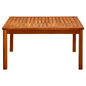 NNEVL Garden Coffee Table 85x85x45 cm Solid Acacia Wood - UrbanNest Co