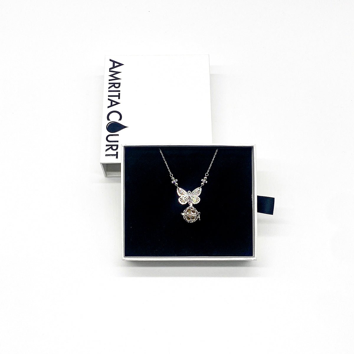 Butterfly Aroma Necklace | Energy & Healing | Diffusing on the go | Birthday Gift - UrbanNest Co