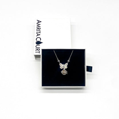 Butterfly Aroma Necklace | Energy & Healing | Diffusing on the go | Birthday Gift - UrbanNest Co