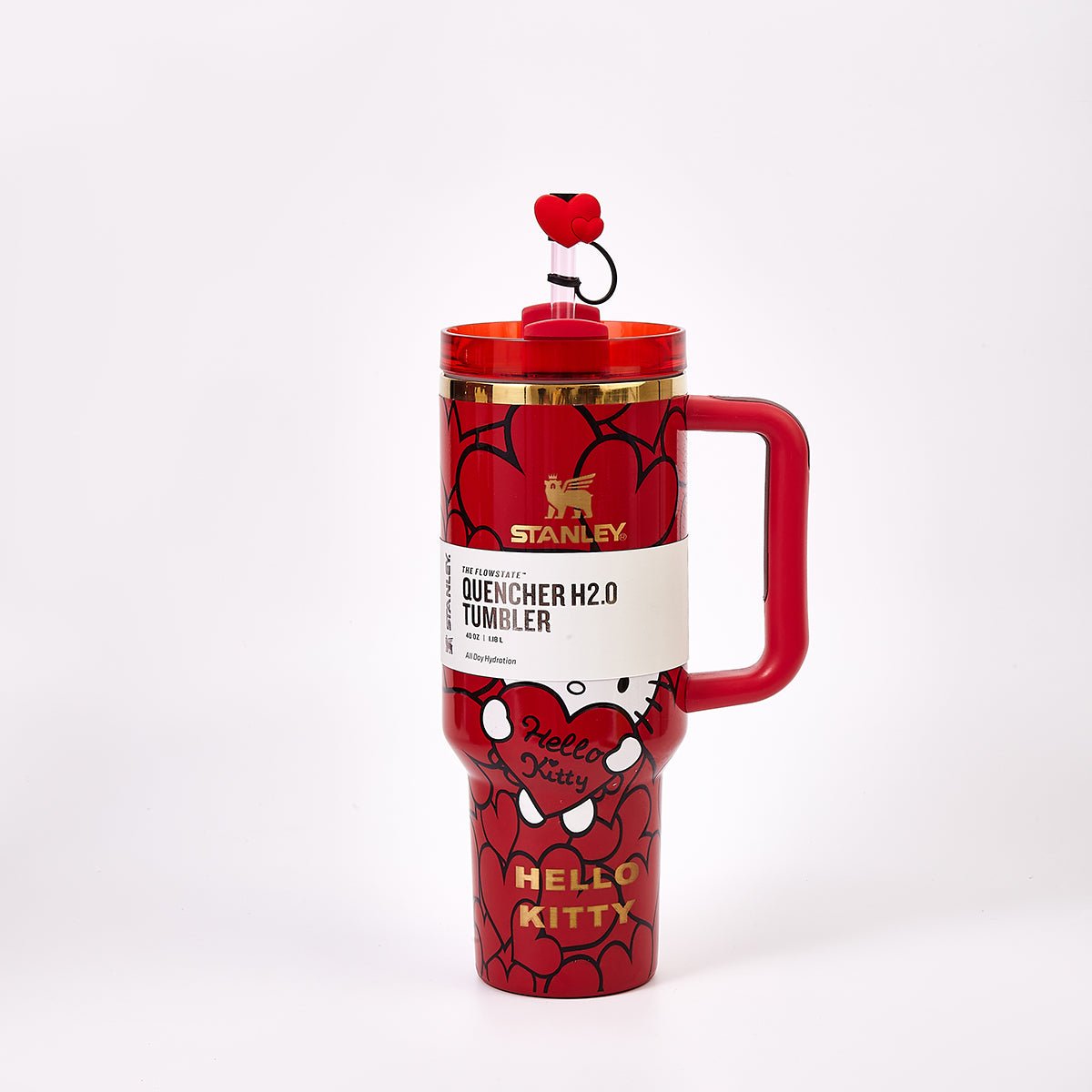 Stanley x Hello Kitty Sweet Hearts Glitter Tumbler [Limited Edition] - UrbanNest Co