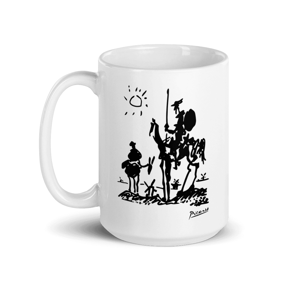 Pablo Picasso Don Quixote of La Mancha 1955 Artwork Mug - UrbanNest Co