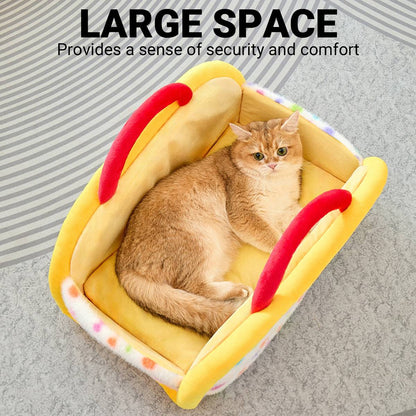 Handheld Universal Semi Enclosed Portable Pet Nest Cozy Den Travel Outdoor Use - UrbanNest Co