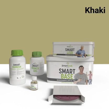 Kit microcemento para suelo de baño de obra de 4 m² - UrbanNest Co