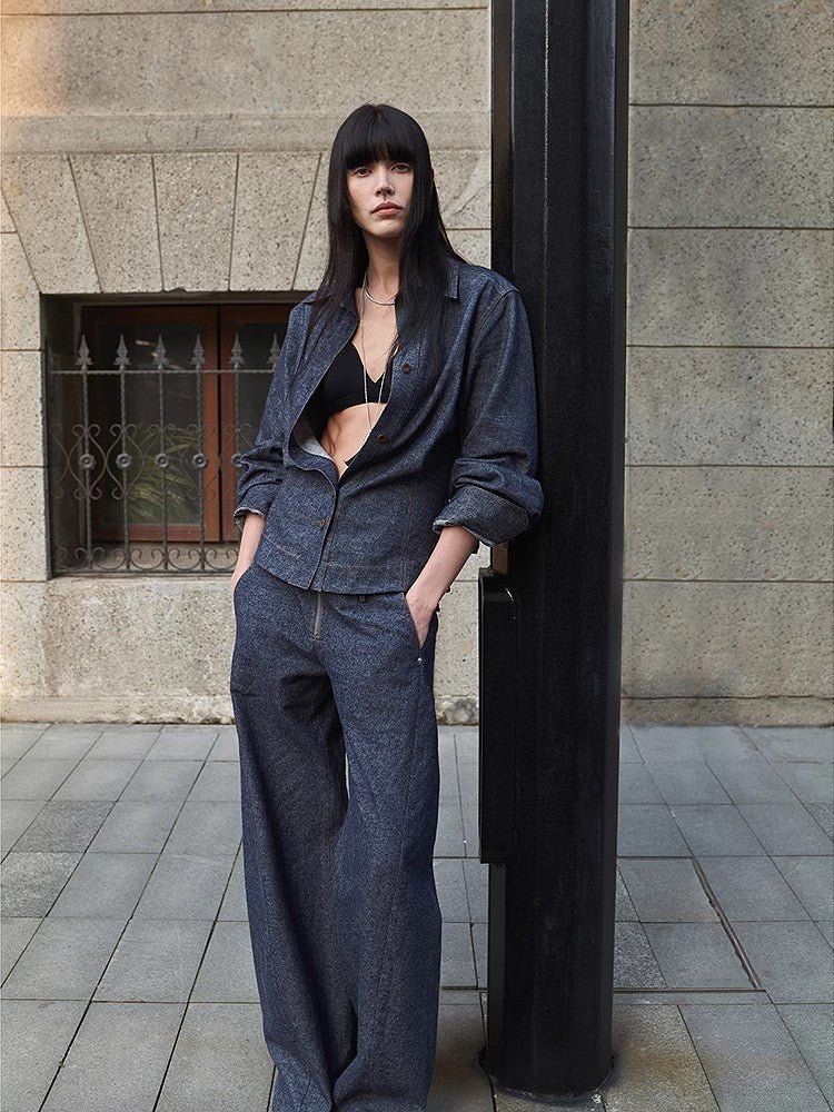 "Berlin Afternoon Tea" Refreshing breathable twill linen deconstructed silhouette old money style waist shirt top - UrbanNest Co