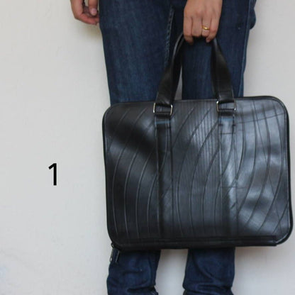 Slimline Inner Tube Padded Vegan Laptop Bag - UrbanNest Co