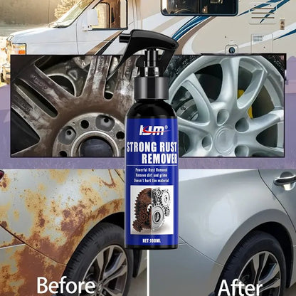 Rust Remover Spray,Dissolves Tire Rust,Protects Wheel Rims&Brake Drums,Ideal for Home Metal Surfaces,Kitchen Appliances,Car Care - UrbanNest Co