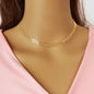 Minimalist Hollow Leaf Gold Chain Short Clavicle Necklace Party Choker Jewellery - UrbanNest Co