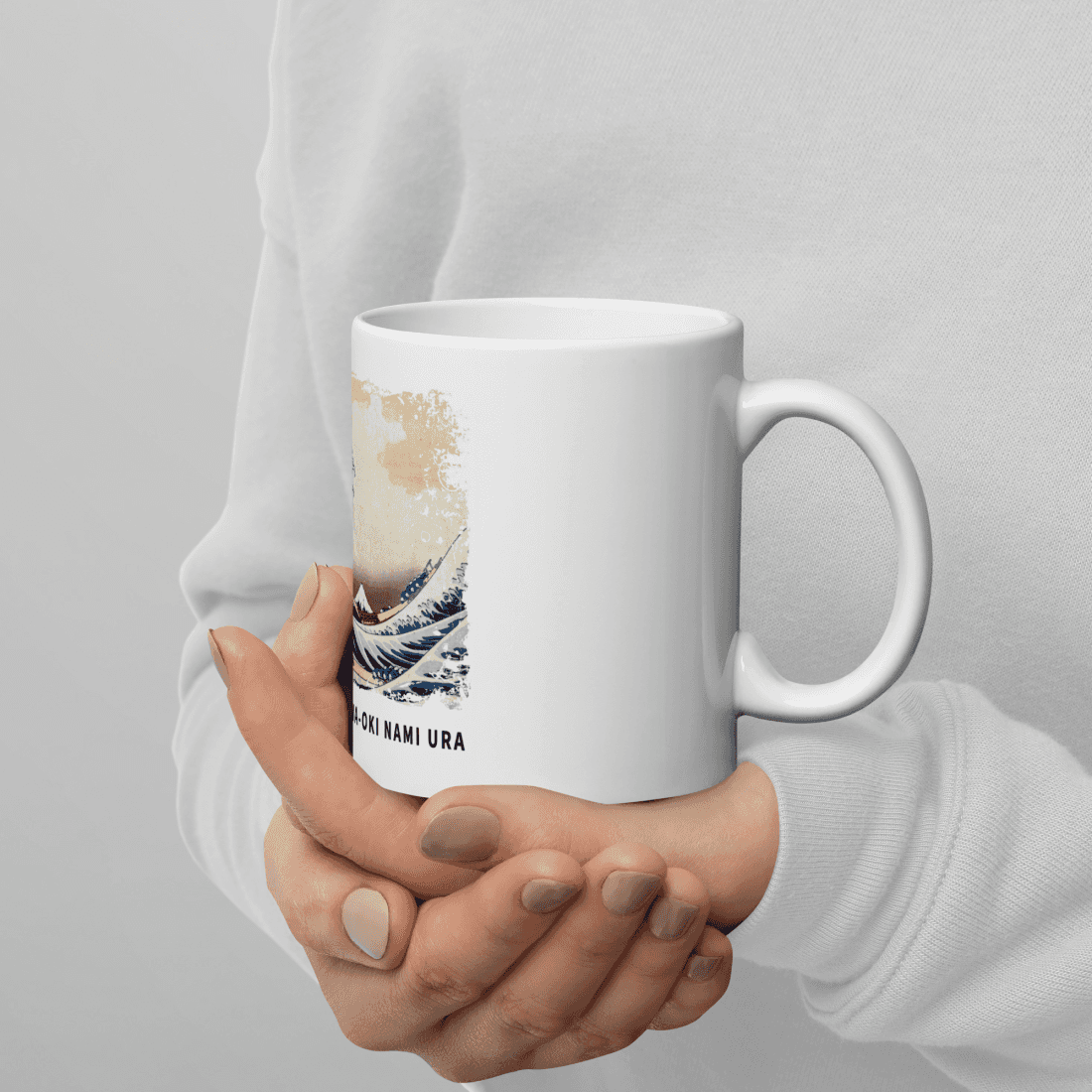 Hokusai - The Great Wave off Kanagawa Artwork Mug - UrbanNest Co