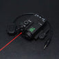 MINI - A2 PEQ15 Laser & IR Tactical Light - 20MM Picatinny Rail Mount, Red/Green Sight for M300/M600 - UrbanNest Co