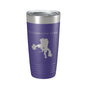 Yellowstone Lake Map Tumbler Travel Mug Insulated Laser Engraved Coffee Cup Wyoming 20 oz - UrbanNest Co