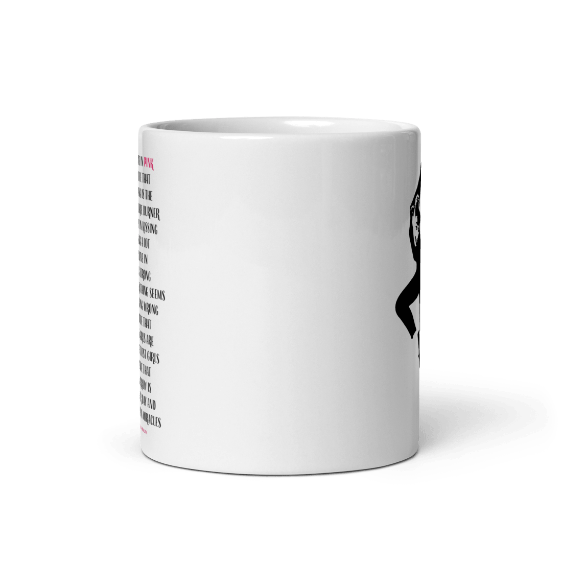 I Believe in Pink Quote Mug - UrbanNest Co