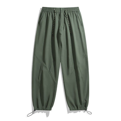 Casual Cargo Pants for Women and Men, Drawstring Waist - UrbanNest Co