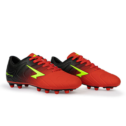 Velocity Junior Football Boots - Red/Yellow/Black - UrbanNest Co