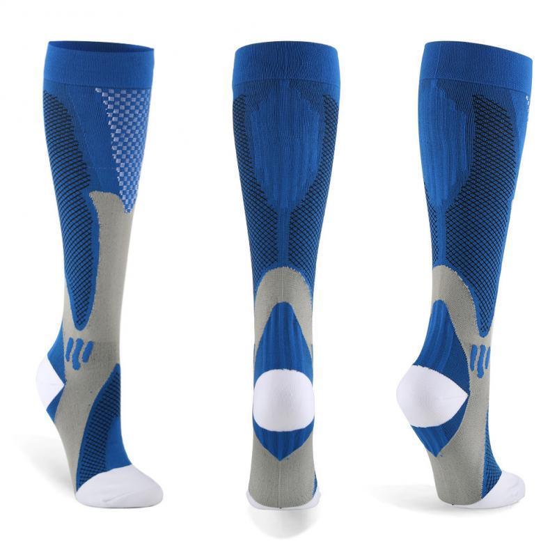 Copper Compression Socks for Running Cycling Travel Anti Fatigue Support L/XL Unisex - UrbanNest Co