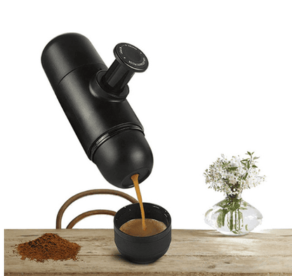 Condensed Portable Mini Coffee Machine – Capsule Black, Compact & Travel - Friendly - UrbanNest Co