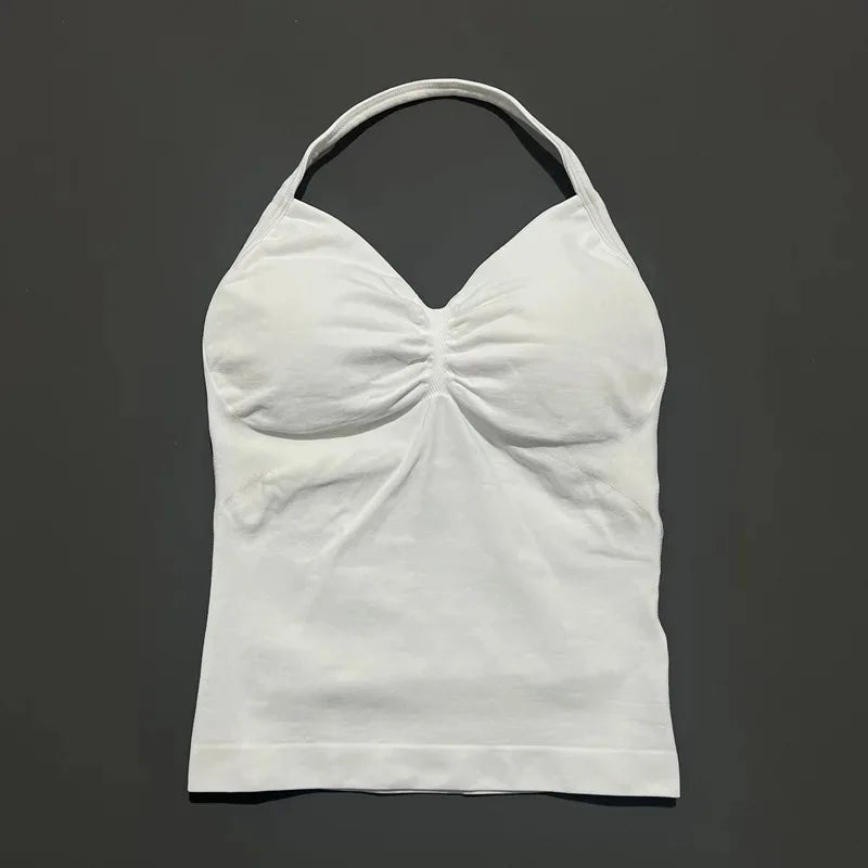 Women's Sexy Sports bra - Open Back Design, Breathable Stretchy Fabric - UrbanNest Co