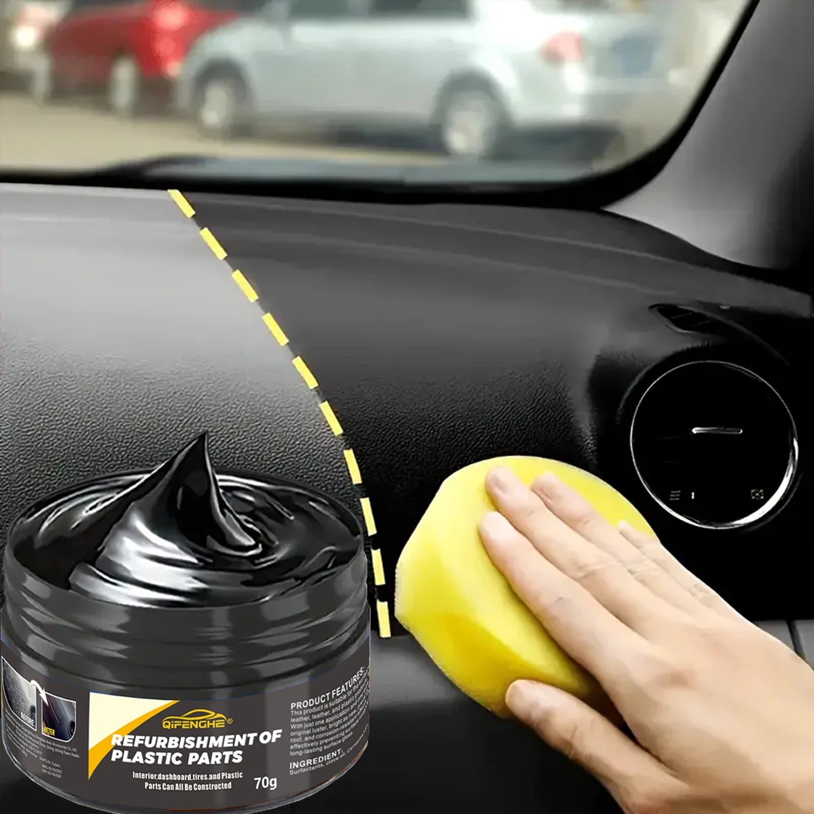 Automotive Plastic Repair Agent – Interior & Exterior Plastic Polishing Wax - UrbanNest Co
