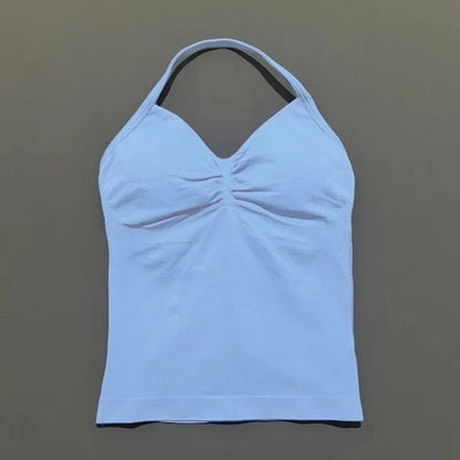 Women's Sexy Sports bra - Open Back Design, Breathable Stretchy Fabric - UrbanNest Co