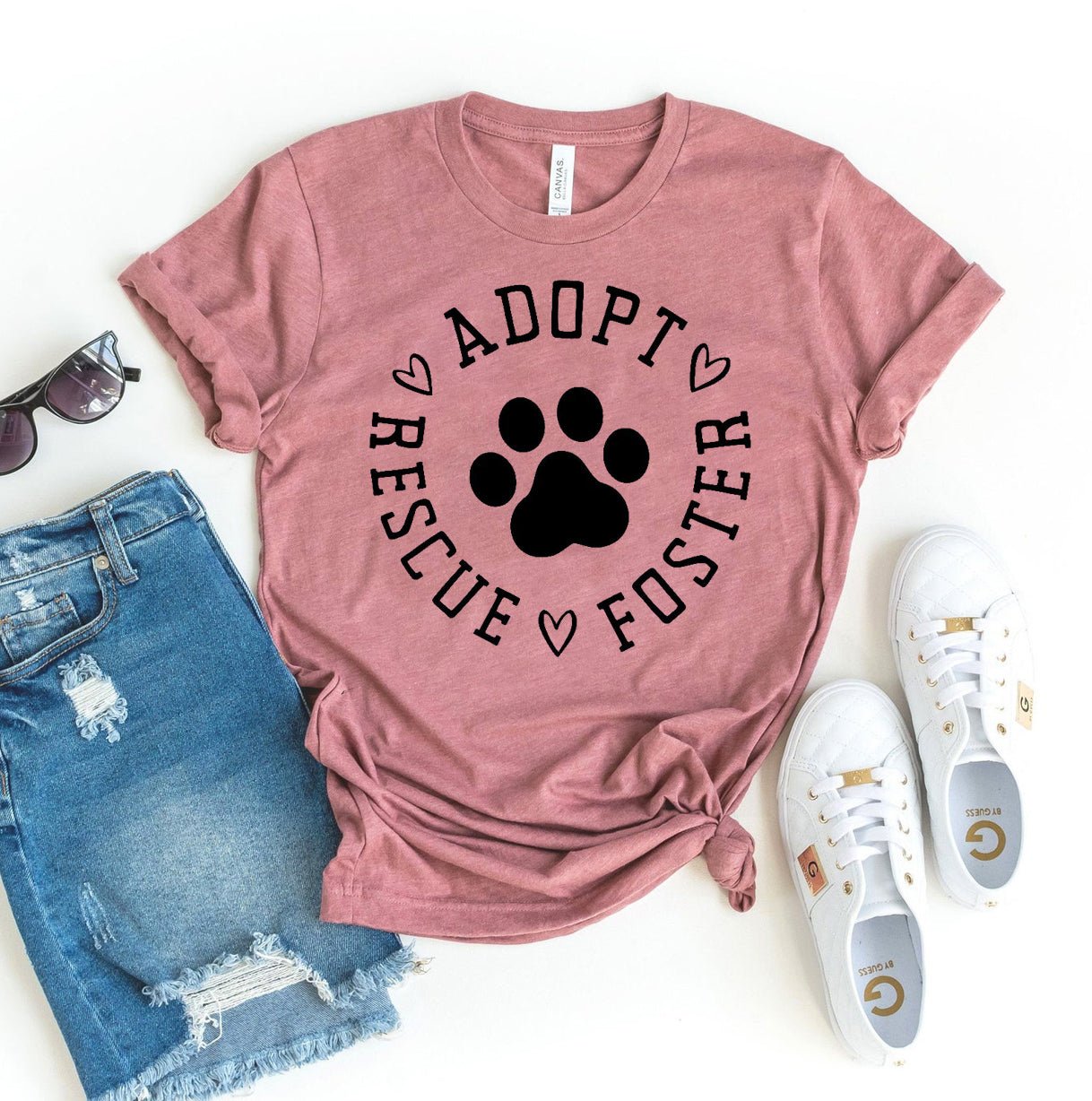 Adopt Rescue Foster T-shirt - UrbanNest Co