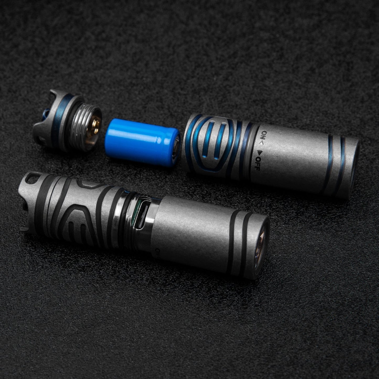 Titanium Alloy Handheld Torch Mini LED Flashlight Portable Outdoor - UrbanNest Co