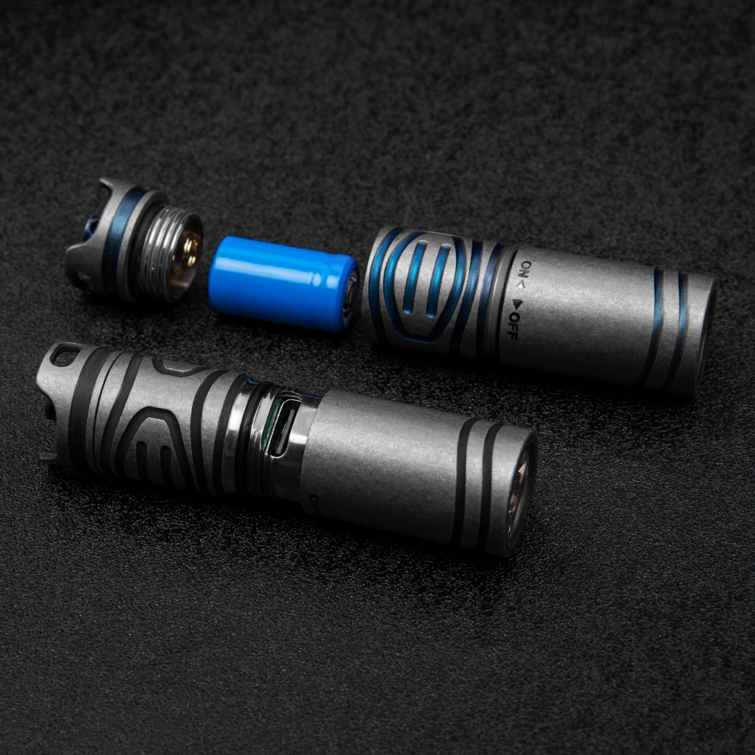 Titanium Alloy Handheld Torch Mini LED Flashlight Portable Outdoor - UrbanNest Co